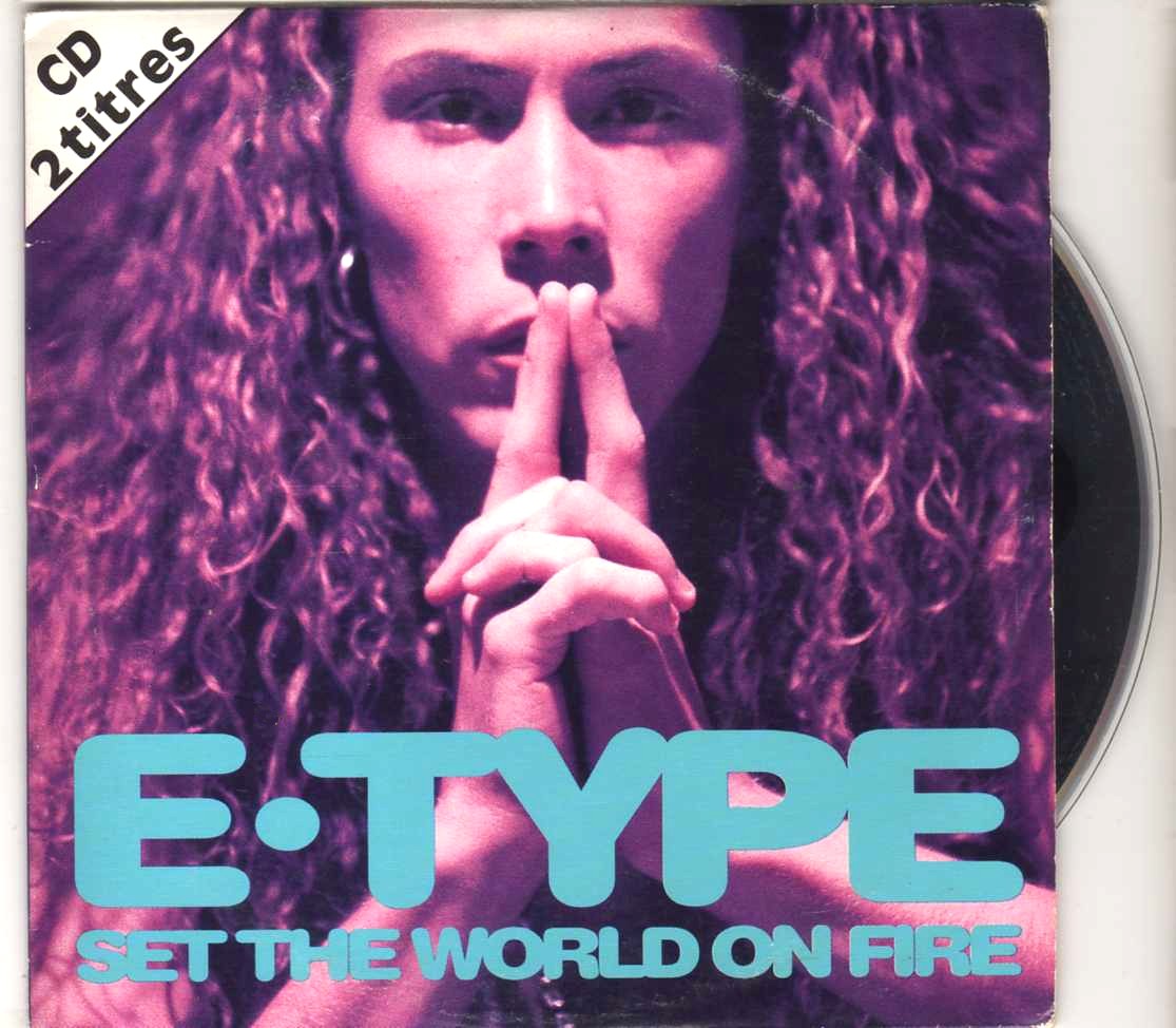E Type Set The World On Fire CDS Eurodance 90 CD Shop