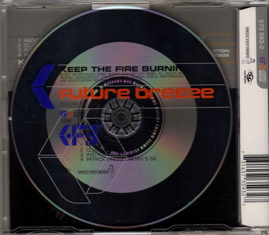 Future Breeze – Keep The Fire Burnin’ – CDM | Eurodance 90 CD shop
